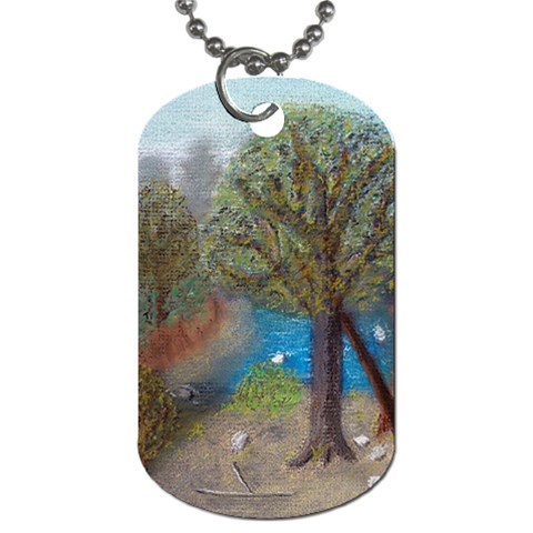 Mid Winter Daydream Dog Tag (Two Sides) from UrbanLoad.com Back