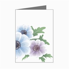 Flower028 Mini Greeting Card from UrbanLoad.com Left