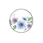 Flower028 Hat Clip Ball Marker (4 pack)