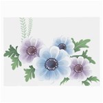 Flower028 Glasses Cloth (Large, Two Sides)