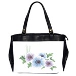 Flower028 Oversize Office Handbag (Two Sides)