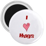 Heart Hugs 3  Magnet