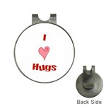 Heart Hugs Golf Ball Marker Hat Clip
