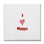 Heart Hugs Face Towel