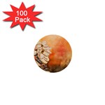 japanese cherry blossum 1  Mini Button (100 pack) 