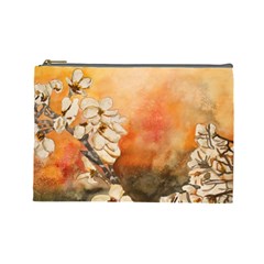 japanese cherry blossum Cosmetic Bag (Large) from UrbanLoad.com Front