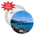 Coral World 2.25  Button (100 pack)