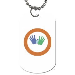 Hand Dog Tag (Two Sides) from UrbanLoad.com Back