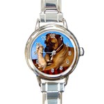 You don t scare me! Round Italian Charm Watch