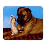 You don t scare me! Large Mousepad