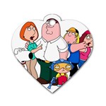 Family Guy Xxl Dog Tag Heart (One Side)