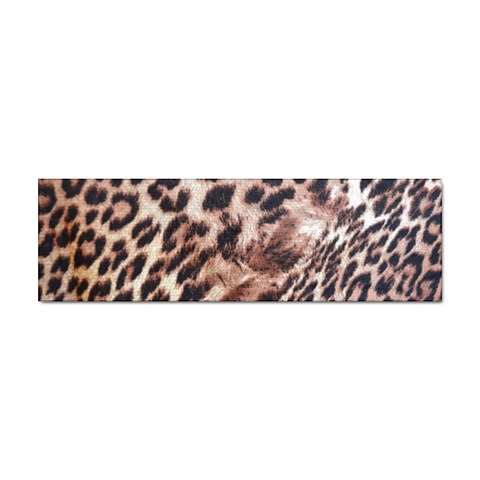 Exotic Leopard Print Sticker Bumper (100 pack) from UrbanLoad.com Front