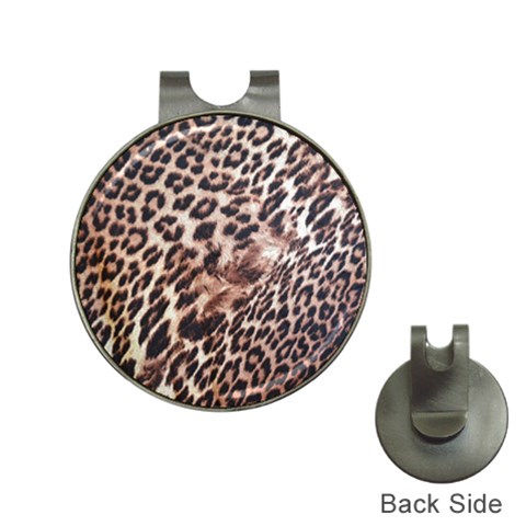 Exotic Leopard Print Golf Ball Marker Hat Clip from UrbanLoad.com Front