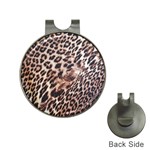Exotic Leopard Print Golf Ball Marker Hat Clip
