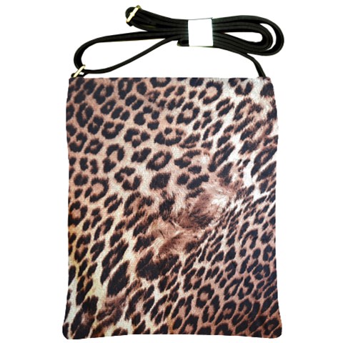 Exotic Leopard Print Shoulder Sling Bag from UrbanLoad.com Front