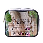 Serenity Prayer Roses Mini Toiletries Bag (One Side)
