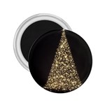 Christmas Tree Sparkle Jpg Regular Magnet (Round)