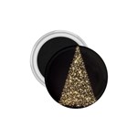 Christmas Tree Sparkle Jpg Small Magnet (Round)