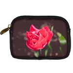 Red flower Digital Camera Leather Case