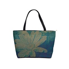 Daisy Blue Classic Shoulder Handbag from UrbanLoad.com Front