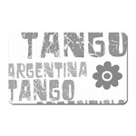 Argentina tango Magnet (Rectangular)