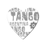 Argentina tango Magnet (Heart)