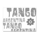 Argentina tango Sticker A4 (10 pack)
