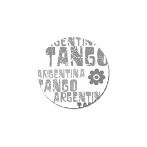 Argentina tango Golf Ball Marker from UrbanLoad.com Front