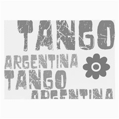 Argentina tango Glasses Cloth (Large, Two Sides) from UrbanLoad.com Back