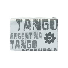 Argentina tango Cosmetic Bag (Medium) from UrbanLoad.com Back