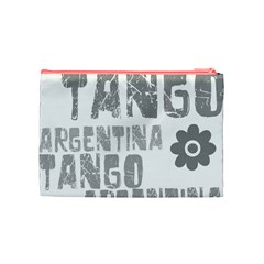 Argentina tango Cosmetic Bag (Medium) from UrbanLoad.com Back