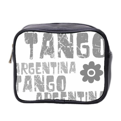 Argentina tango Mini Toiletries Bag (Two Sides) from UrbanLoad.com Front
