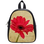 Red Gerbera School Bag (Small)