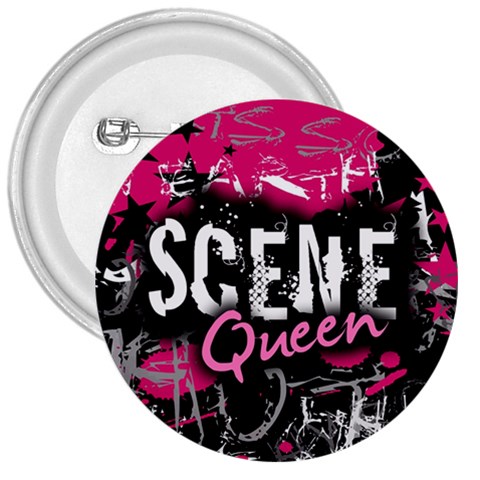Scene Queen 3  Button from UrbanLoad.com Front