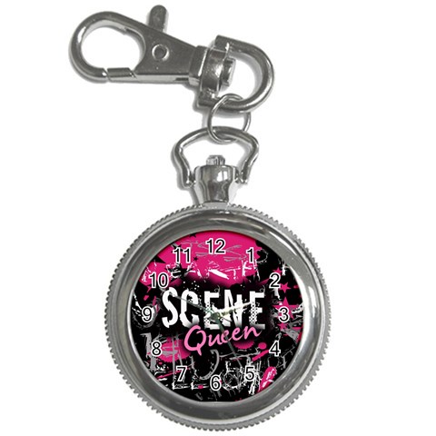 Scene Queen Key Chain Watch from UrbanLoad.com Front