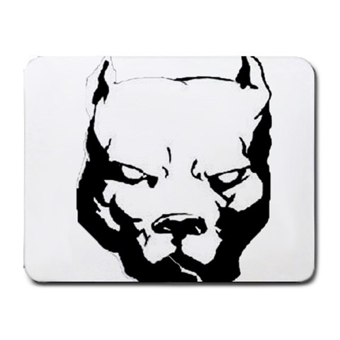 Pitbull  Small Mousepad from UrbanLoad.com Front