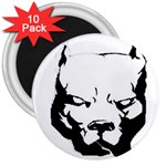 Pitbull  3  Magnet (10 pack)