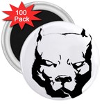 Pitbull  3  Magnet (100 pack)