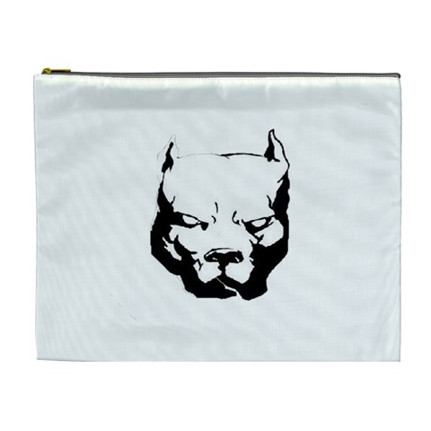 Pitbull  Cosmetic Bag (XL) from UrbanLoad.com Front