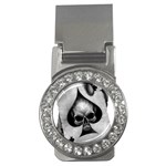 Ace And Skull Money Clip (CZ)