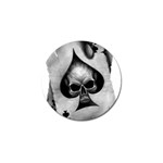 Ace And Skull Golf Ball Marker (10 pack)