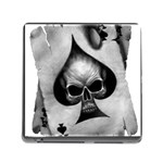 Ace And Skull Memory Card Reader with Storage (Square)