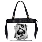 Ace And Skull Oversize Office Handbag (Two Sides)