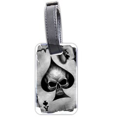 Ace And Skull Luggage Tag (two sides) from UrbanLoad.com Back