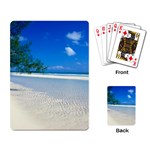 Paradise Beach Playing Cards Single Design