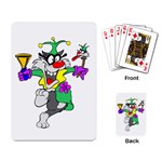 Party Cat Joker Playing Cards Single Design