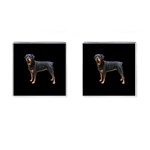 Rottweiler Dog Cufflinks (Square)