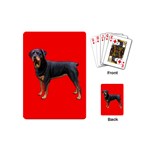 Rottweiler Dog Playing Cards (Mini)
