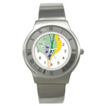 Tropical Drink Stainless Steel Watch