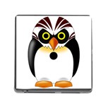 Hollowfied Penguin Memory Card Reader with Storage (Square)